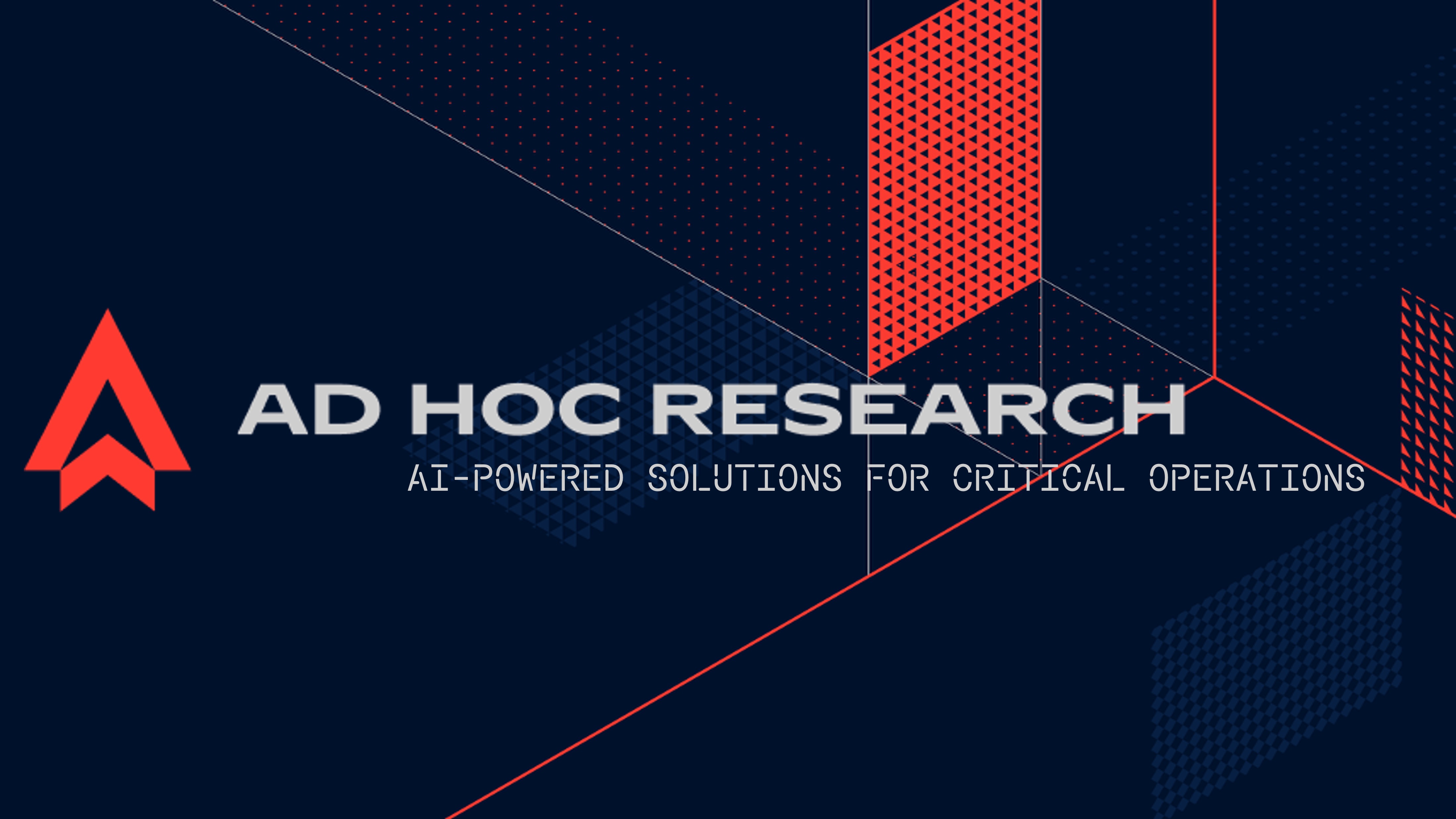 Cover image - Ad hoc Research