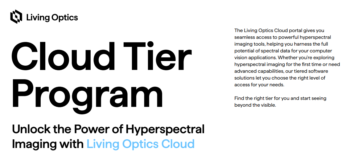 Living Optics Cloud